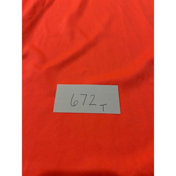 Hind Orange Long Sleeve Activewear Top Size Large Lightweight Gym Athleisure - Picture 9 of 10